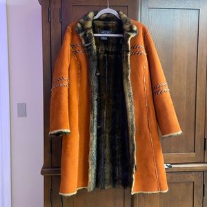 Jerry Lewis classic size small faux fur coat